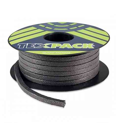 Tresse Fibre de verre + graphite lubrifié