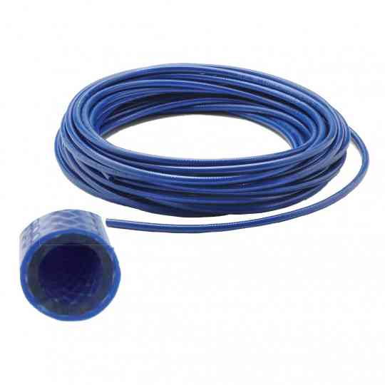 Tube polyuréthane tréssé bleu 10X14.5 - Rouleau de 25M 