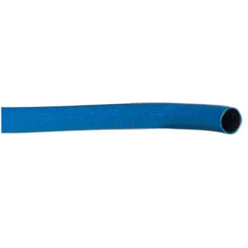 Tube toilé PVC Øint.4 Øext.6 bleu - Rouleau de 25M 