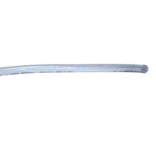 Tube PVC tréssé Øint.6 Øext.12 translucide - Rouleau de 50M 